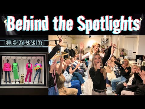 Jessy bij modeshow van Sarah Nys  Met Debby Pfaff & live optreden op de catwalk!