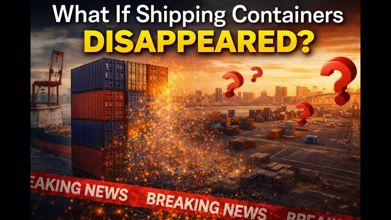 What If Shipping Containers Disappeared Tomorrow? Global Trade Would Collapse