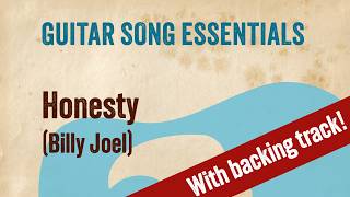Honesty (Billy Joel)-Complete Guitar Lesson