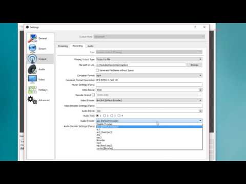 How to Fix: No MP4 Audio in OBS Studio 0.14.2
