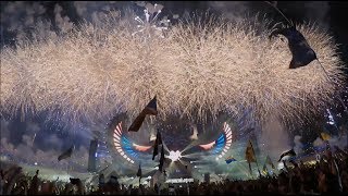 INSANE FIREWORKS | WE&#39;RE IN HEAVEN | EDC 2018 | DJ ISAAC