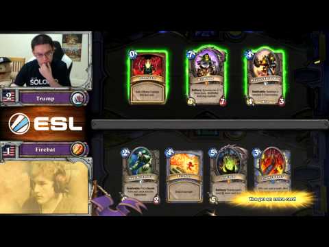 Trump vs Firebat Part 2 - Hearthstone Americas World Championship