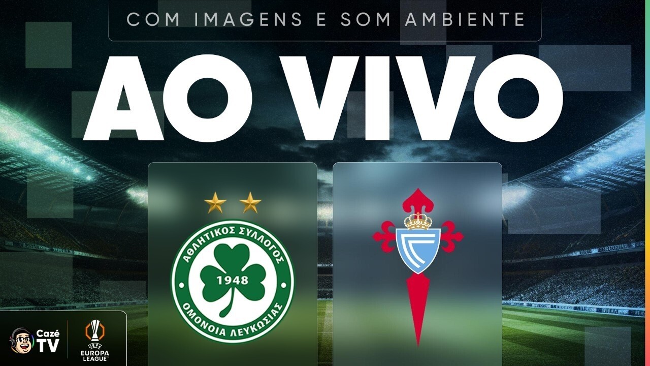 JOGO COMPLETO (SOM AMBIENTE): OMONIA X CELTA | EUROPA LEAGUE 26/27 | 1ª RODADA