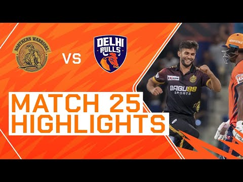 2023 Abu Dhabi T10, Match 25 Highlights: Northern Warriors vs Delhi Bulls | Season 7