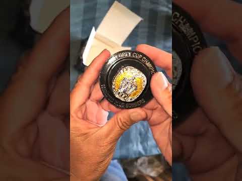 UNBOXING THE WINNIPEG BLUE BOMBERS GREYCUP WINNERS REPLICA RING 2021 | JING JING THE EXPLORER