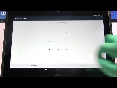 How to Add Screen Lock on Acer Iconia One 10 B3-A40 – Set Password / PIN / Pattern