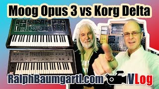 Video thumbnail for Moog Opus 3 vs Korg Delta Comparison | Analog Synthesizer Challenge by Ralph Baumgartl