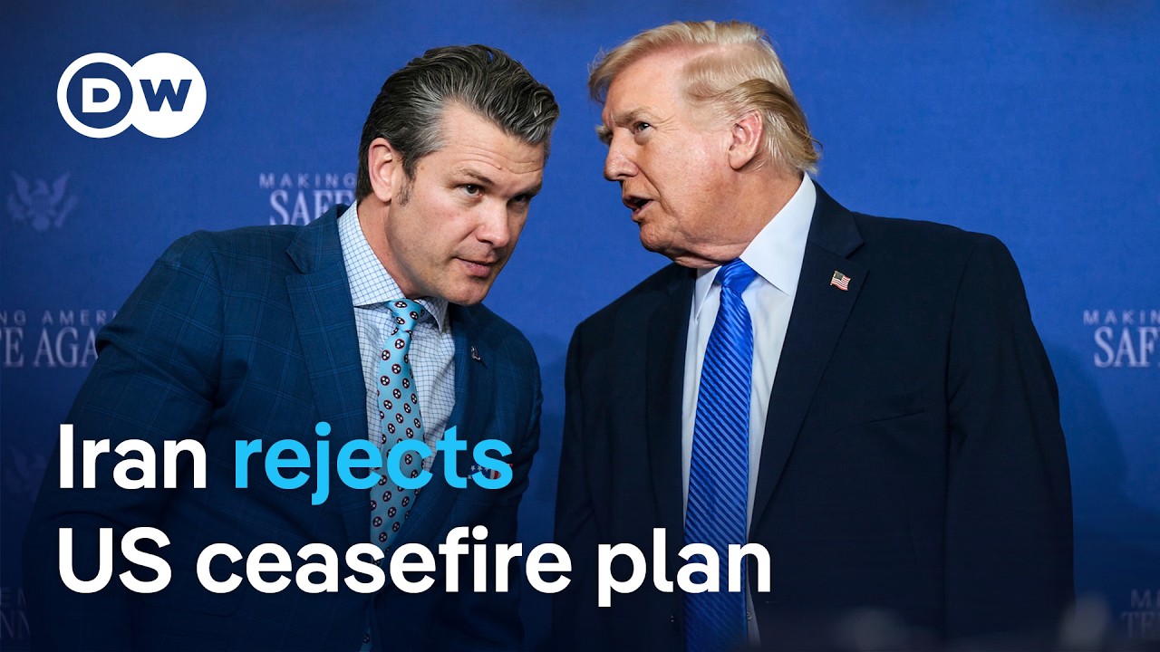 US-Iran ceasefire: What's in Iran's counter proposal? | DW News