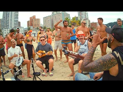 Pagode na Praia - Velocidade da Luz / Temporal / Insegurança