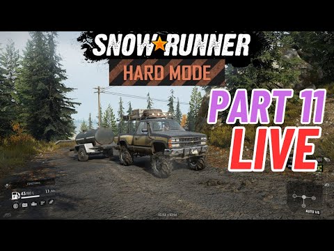Snowrunner Hardmode PS5 Playthrough Part 11