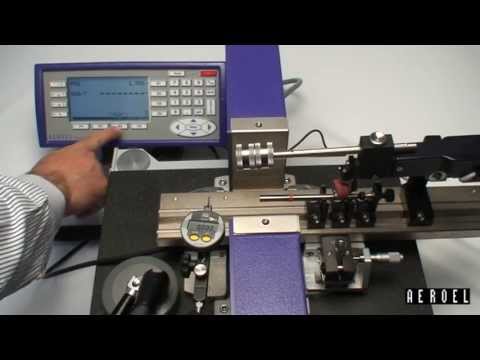 <strong>LASER VS. DIAL INDICATOR</strong><br />Checking the Run-Out of Solid Carbide Blanks <strong>LASER VS. DIAL INDICATOR</strong><br />Checking the Run-Out of Solid Carbide Blanks
