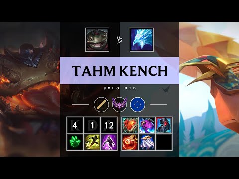 Tahm Kench Mid vs Anivia - EUW Master Patch 25.19