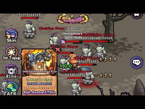 Mini legion Rise: 35-65 best afk spots