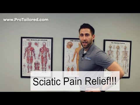 Sciatica Pain Relief! (Easy Home Exercises and Stretches)