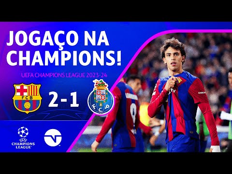 Gols e lances de Barcelona x Porto