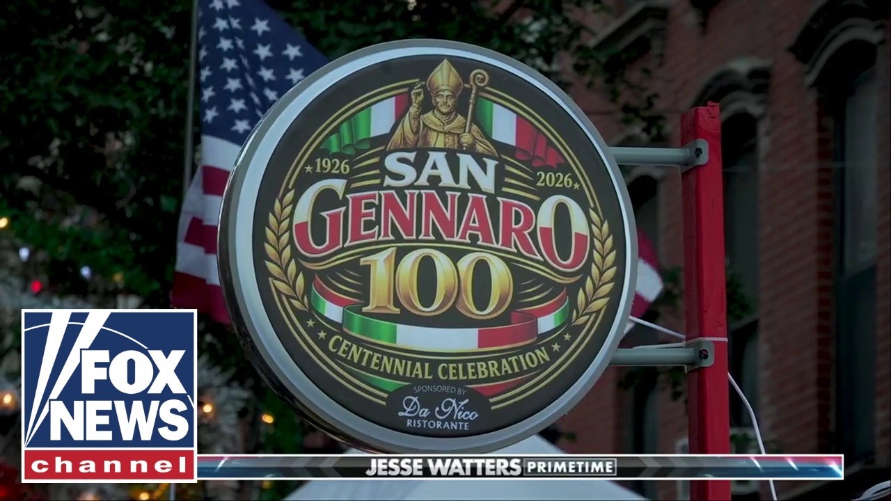 'Jesse Watters Primetime' celebrates the 100th Annual Feast of San Gennaro