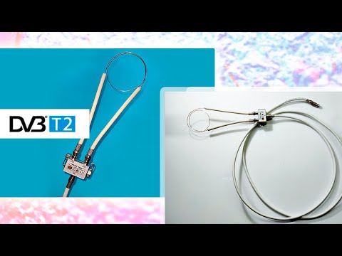 Antenne DVB - So stellen Sie eine einfache Antenne für digitales Fernsehen her - Antena