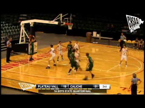 2012 CHSAA Boys Class 1A Quarterfinal - Caliche vs Plateau Vly
