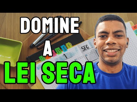 O Método Mais Eficiente para Estudar Lei Seca para Concursos!