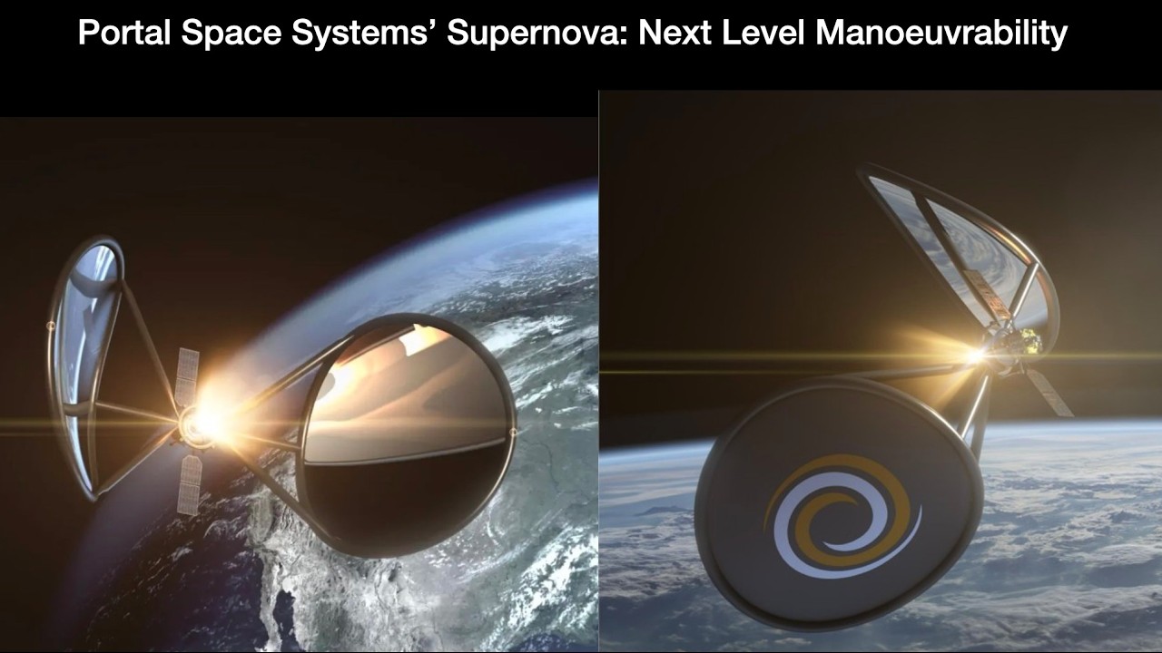 Portal Space Systems’ Supernova: High Delta-V Spacecraft Unleashes Next-Level Manoeuvrability
