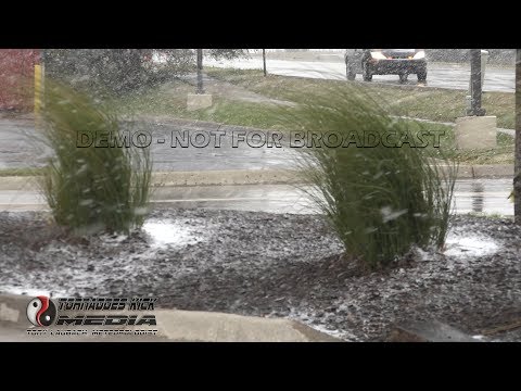 First Kansas Snow For The Season - 10/14/2018 Hays, KS