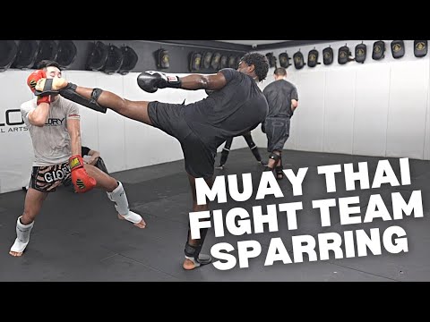 Muay Thai Fight Team Sparring