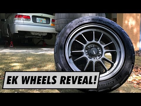 Project Civic EK gets NEW WHEELS!