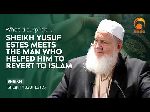 What a Surprise Sheikh Yusuf Estes Meets the Man Who Helped Him Revert to Islam | Sheikh Yusuf Estes