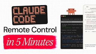 Claude Code Remote Control Explained in 5 Minutes (for Beginners)