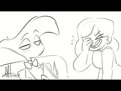 "Stop.. putting a bow.." || HAZBIN ANIMATIC || HUNICAST MOMENTS