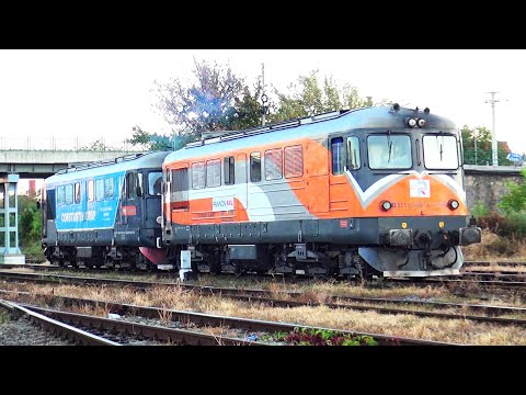 Sulzerele Pannon Rail 1656-7 și Constantin Grup  1564-3 la manevră în Oradea 05.09.2020
