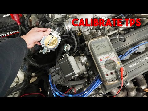 How to Calibrate Throttle Position Sensor Using a Multimeter (Set TPS)