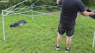 Schnell und leicht aufgebautes Faltpavillon 3x3 von COBIZI im Test