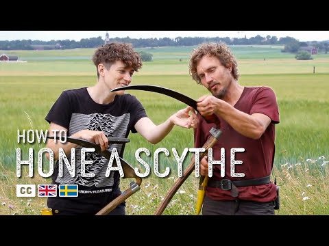 , title : 'How to hone a scythe! / Bryna lie'