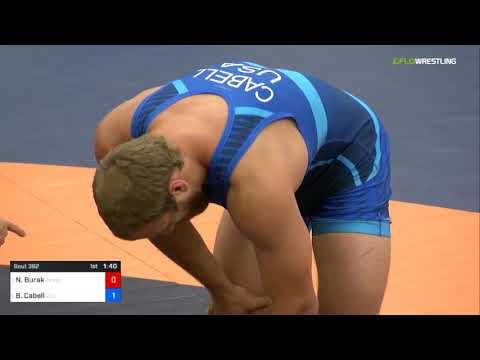2018 FS WTT Challenge/Senior Men 97 3rd Place - Nathan Burak (TMWC) Vs. Blaize Cabell (Vall).mp4