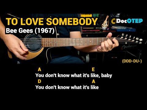 To Love Somebody - Roberta Flack
