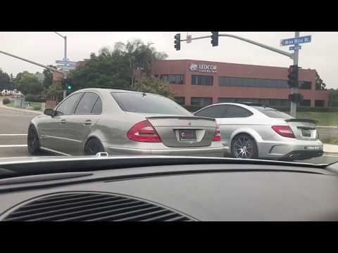 Mercedes E55 AMG vs C63 AMG Black Series