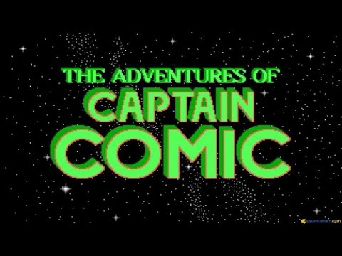 Adventures of Captain Comic 2 gameplay (PC Game, 1990)