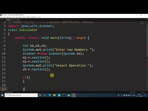 062 Java Program To Make Calculator Learn Coding