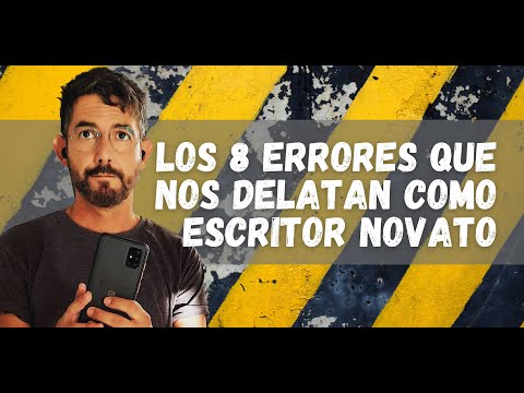 Lo 8 errores que nos delatan como escritor novato