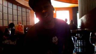 Young Harvey a.k.a Maff Test freestyles for Social Addiction