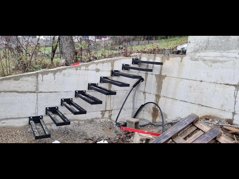 Making of console staircase