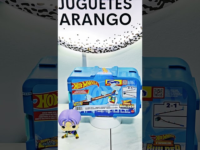 Vídeo relacionado con Hot Wheels Track Builder Pack Choque de hielo Pista para coches de juguete, incluye 1 vehículo, +6 años (Mattel HKX40)