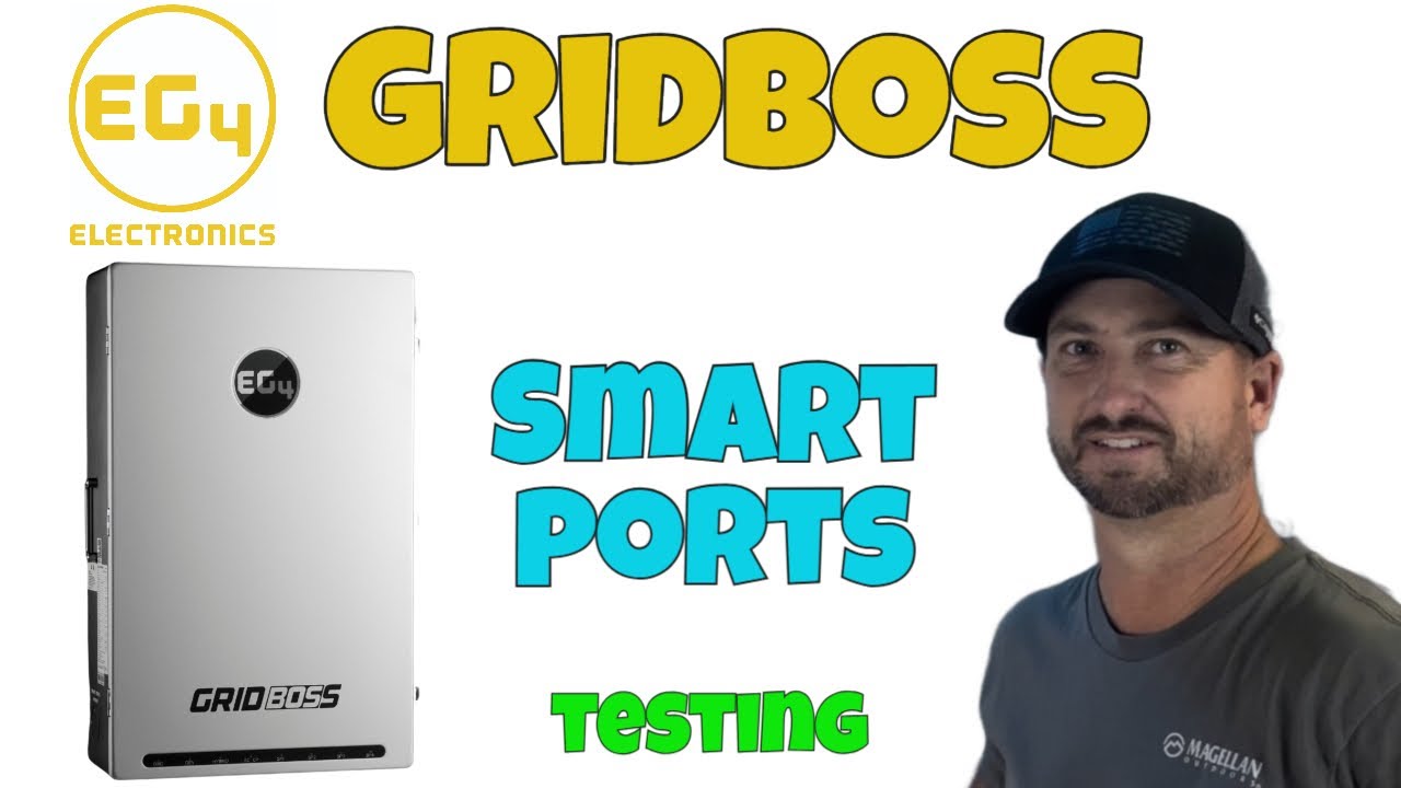 A Smarter Home with EG4 Gridboss SMART PORTS!