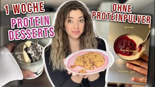 wir testen Protein Nachtisch Rezepte ohne Proteinpulver bis uns eins schmeckt..