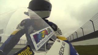 preview picture of video 'A very wet lap of Magny-Cours with Sébastien Gimbert'