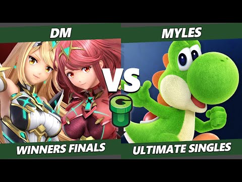 Game Underground Winners Finals - Myles (Yoshi) Vs. DM (Pyra Mythra) SSBU Ultimate Tournament