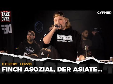 TopTier Takeover Leipzig: 11.01.19 Die Cypher feat. Finch uvm.