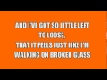 Annie Lennox - Walking On Broken Glass (with ...