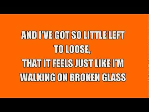 Annie Lennox - Walking On Broken Glass (with Lyrics)